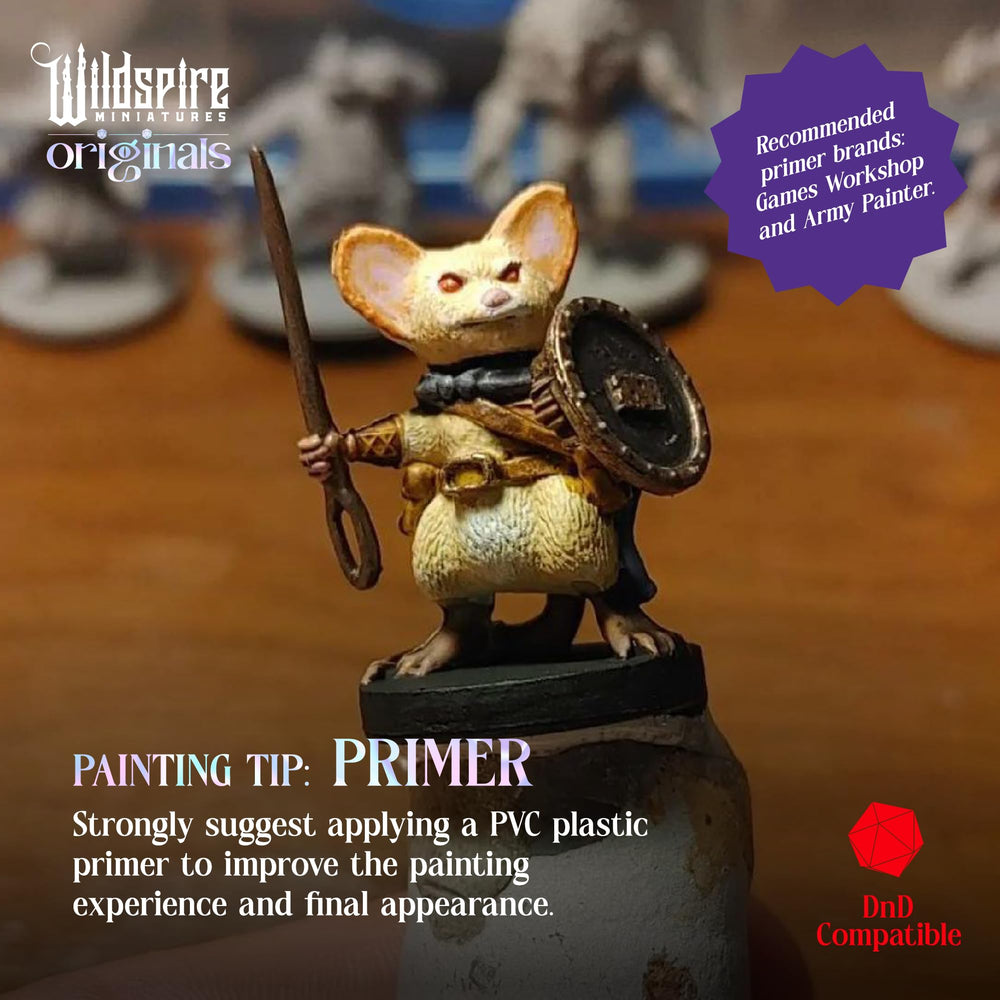 Wildspire diverse-races D&D miniatures for varied party roles