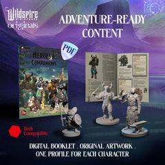 Wildspire unpainted 28mm miniatures ready for painting