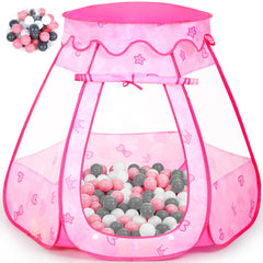 Wilhunter baby ball pit pop up tent setup for quick indoor play.