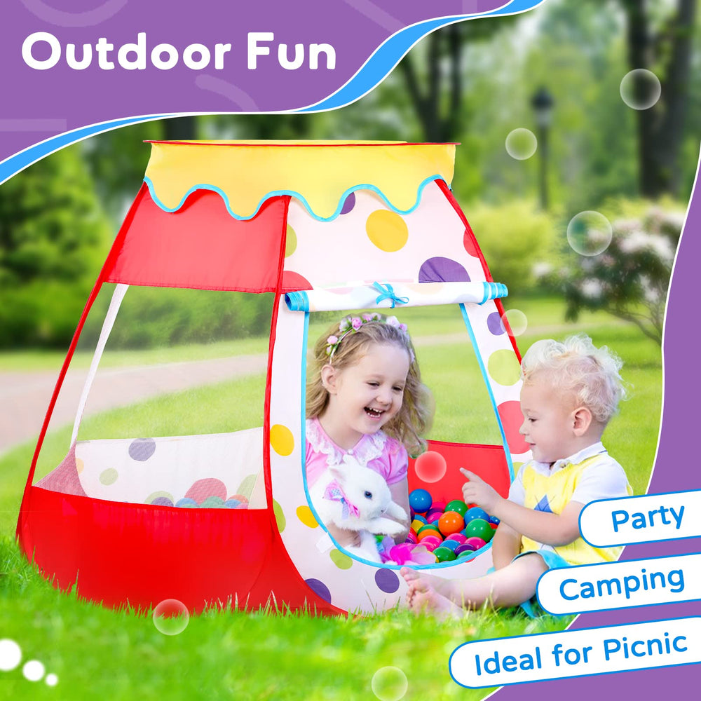 Wilhunter ball pit interior view with breathable mesh for airflow