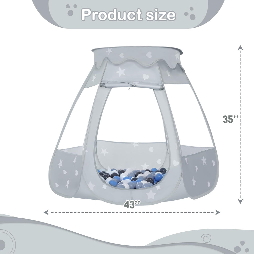 Wilhunter indoor-outdoor play tent ready for home, yard, or party.