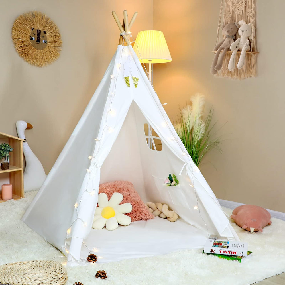 Indoors setup of Wilhunter playhouse showing easy assembly