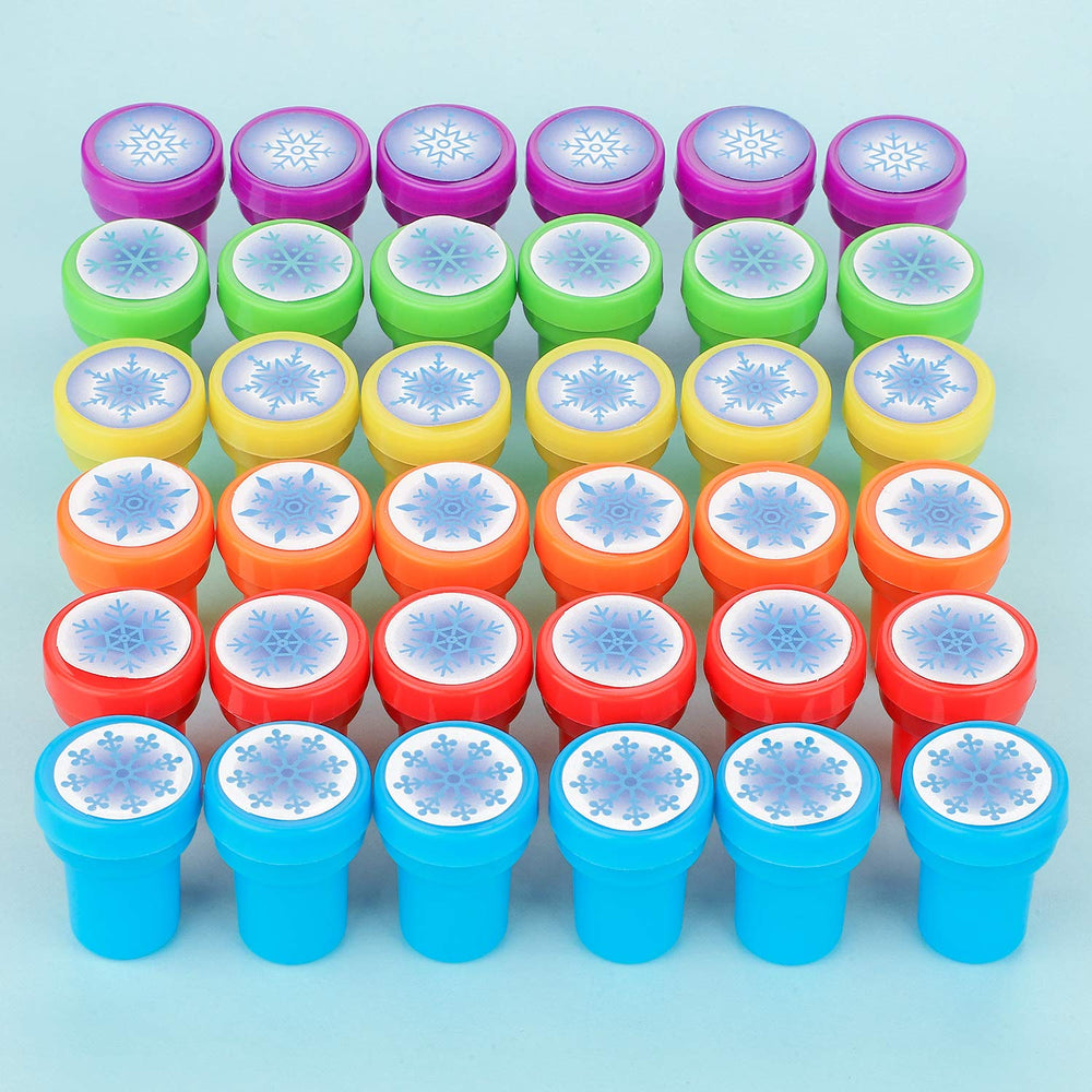 WillBond plastic non-toxic reusable winter stamps offer durable, easy-clean decorating for holidays.