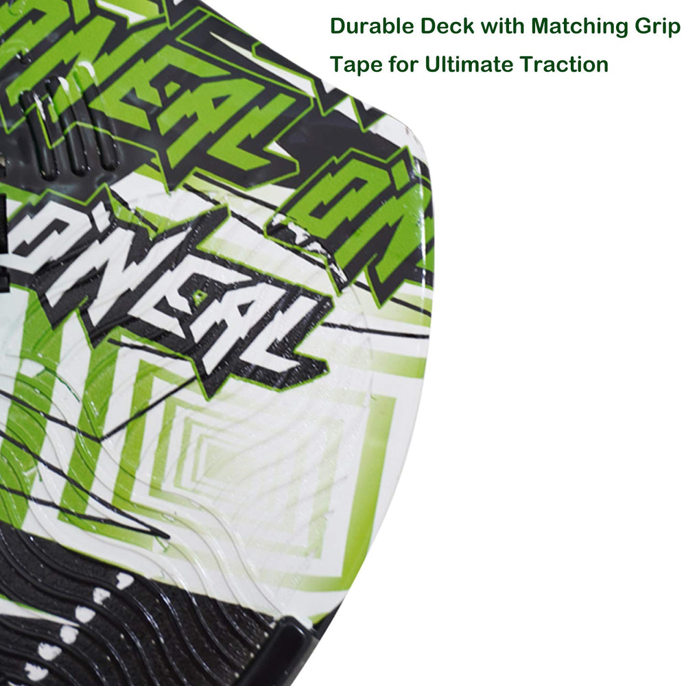 Willingfun anti-slip deck provides confident footing during jumps.