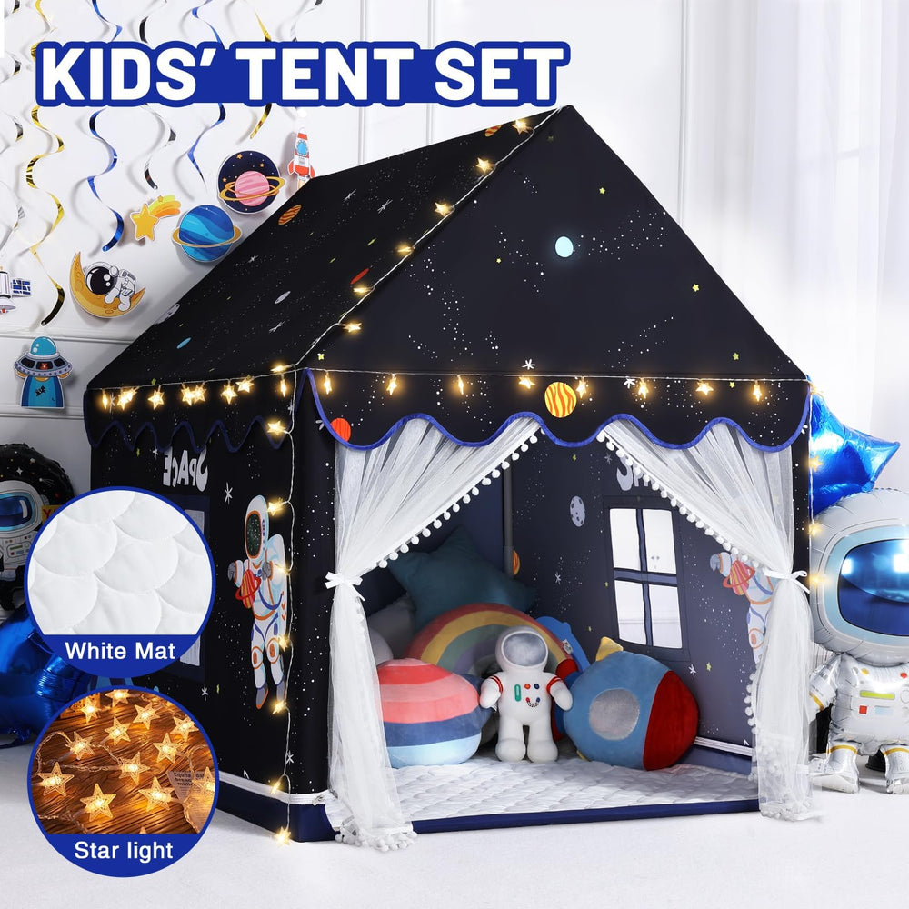 Wilwolfer Astronaut Rocket Tent enhances bedroom decor and creative play