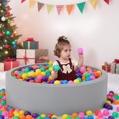 Private play space with Wilwolfer foam ball pit for toddlers