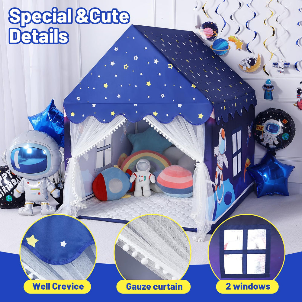 Wilwolfer Space Tent breathable construction supports durable indoor use