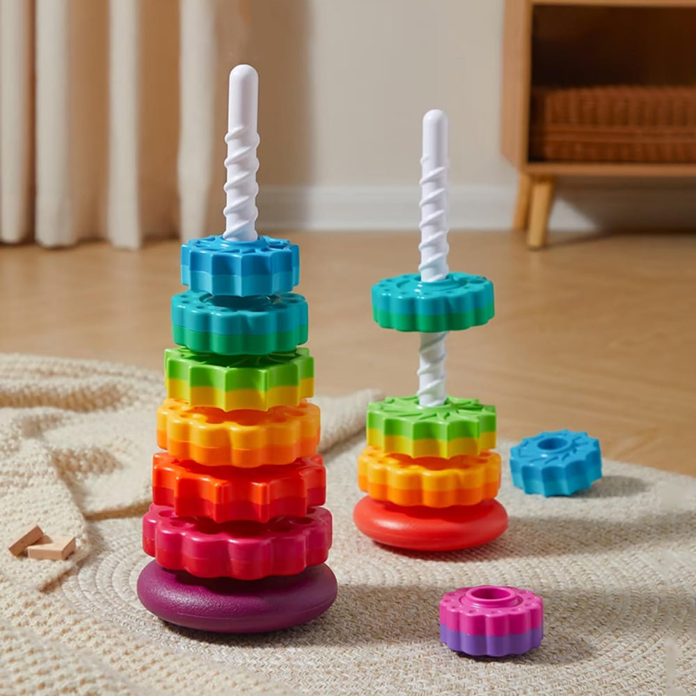 Winbar gift-ready stacking toy makes a thoughtful, screen-free gift.