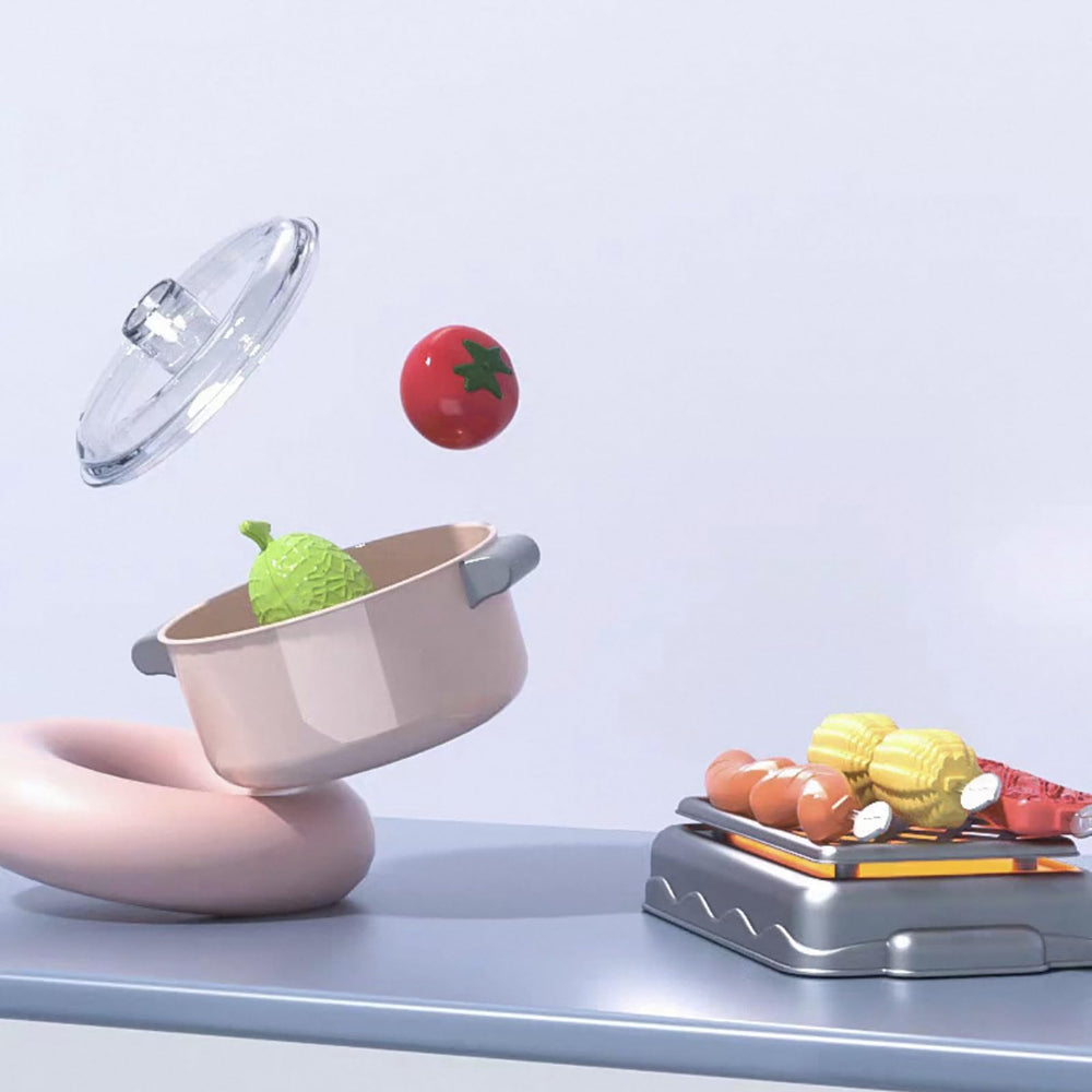 Winbar egg and fast-food toys for varied pretend meals