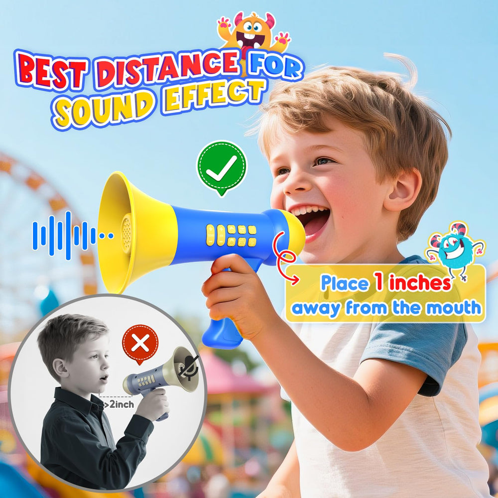 Windidi outdoor toy with adjustable volume for indoor or outdoor use.