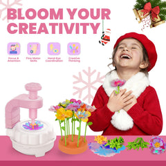 windpaint all-in-one flower craft kit parts laid out for easy planning.