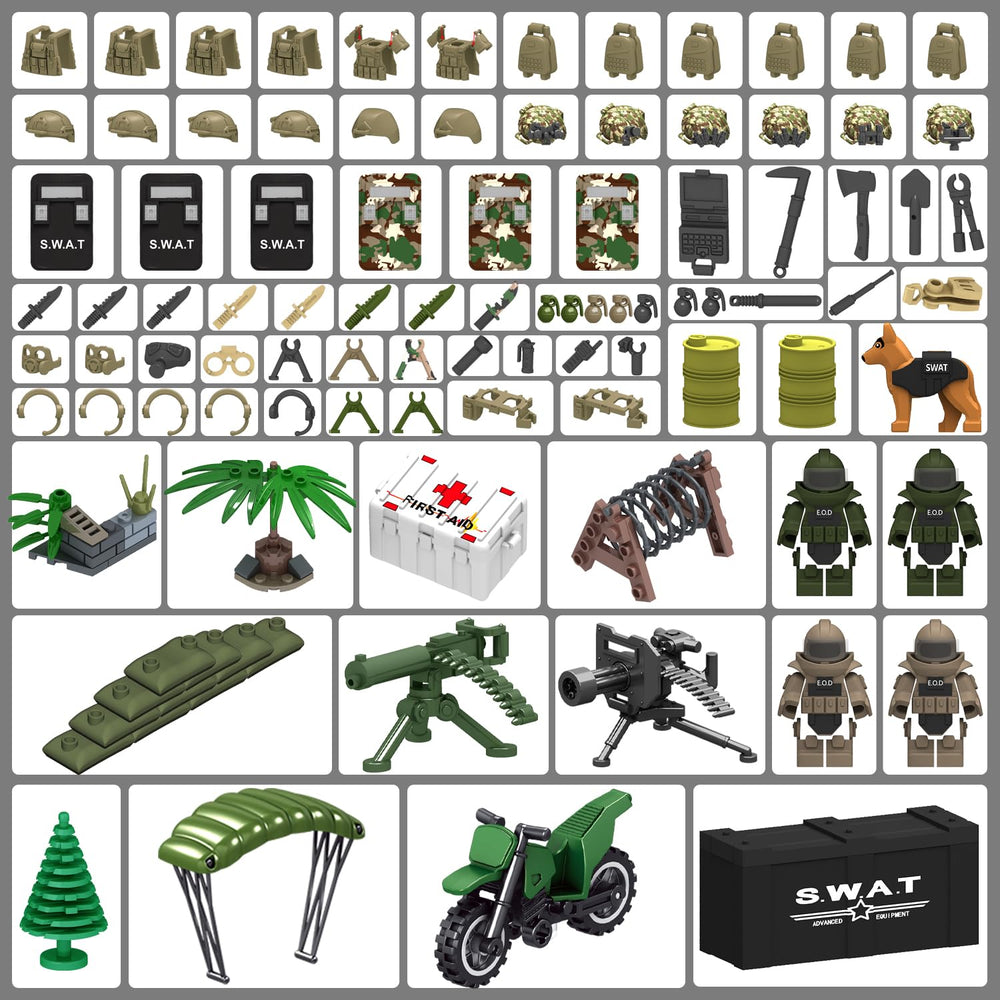 WINGIFT off-road vehicle adds rugged mobility for battlefield setups.