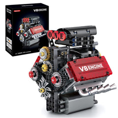 WINGIFT V8 engine model kit – detailed replica for hands-on learning.