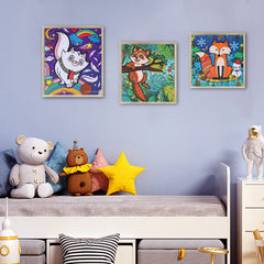 Wings Giant parent-child painting creates a shared creative experience.