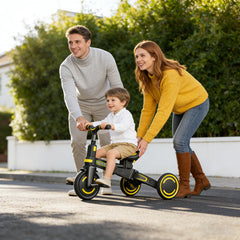 WinHope 9-in-1 push tricycle storage basket keeps essentials within reach.