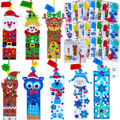 Winlyn Christmas bookmark kit Santa design for festive reading and creative play.