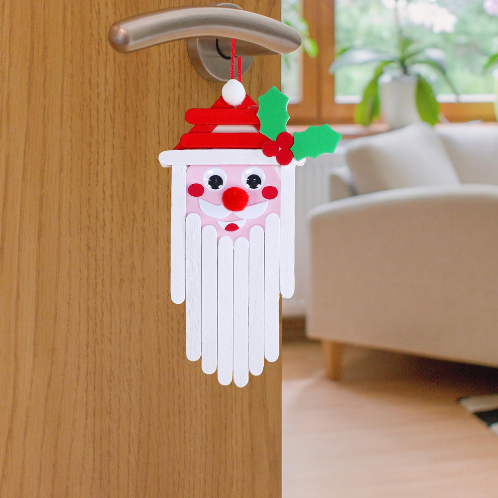 Winlyn Christmas tree ornament kit with hanging ribbon for decoration.