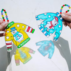 Winlyn suncatchers beads and paints close-up highlight sparkle and craft possibilities