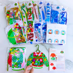 Winlyn glitter snowflake stickers add sparkle to holiday ornaments