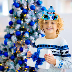 Winlyn glitter snowflake stickers for extra sparkle