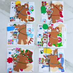 Winlyn googly eyes for playful character on reindeer ornaments