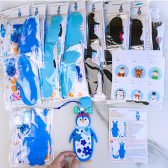 Winlyn jewel stickers sheet enhances color and charm for kids crafts.