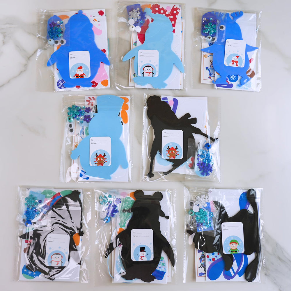 Winlyn kit contents with step-by-step instructions for kids