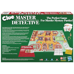 Winning Moves Clue Master Detective brass-tone weapons for dramatic clue reveals