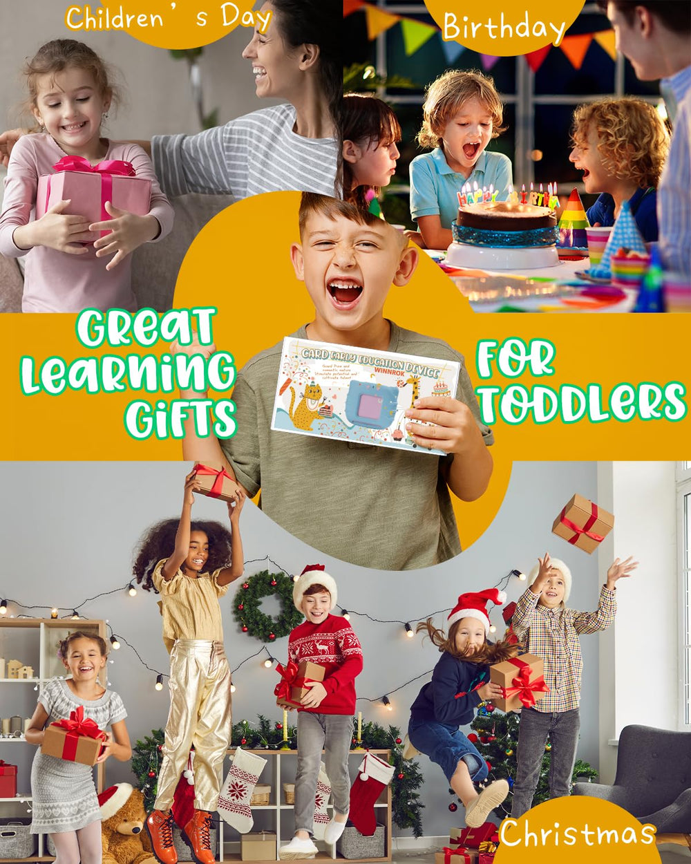 Winnrok pocket flash cards suit home or car learning sessions.
