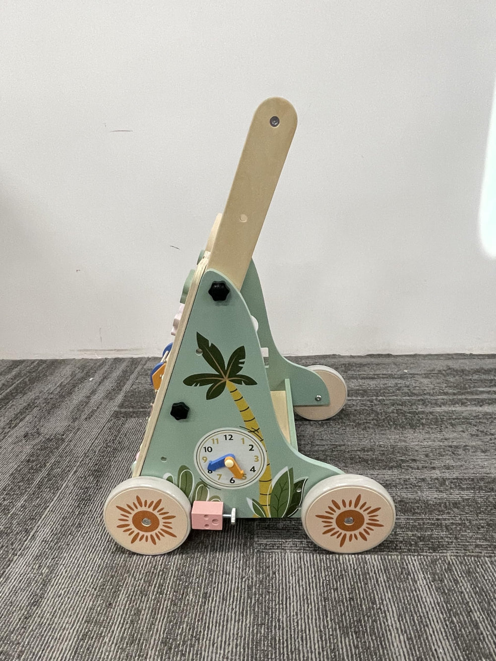 Winnrok walker wheels provide smooth, quiet movement on indoor floors.