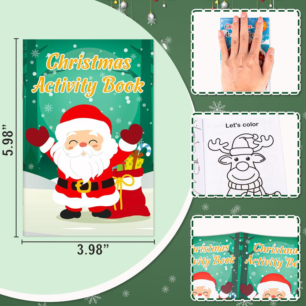 Winrain activity books help kids stay engaged with educational festive activities during holidays.
