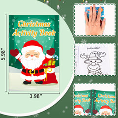 Winrain activity books help kids stay engaged with educational festive activities during holidays.