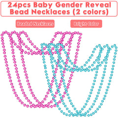 Winrayk 104-piece gender reveal set: complete party kit.