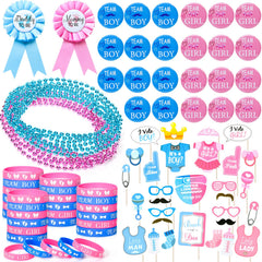 Winrayk daddy and mommy pins for gender reveal moments and keepsakes.