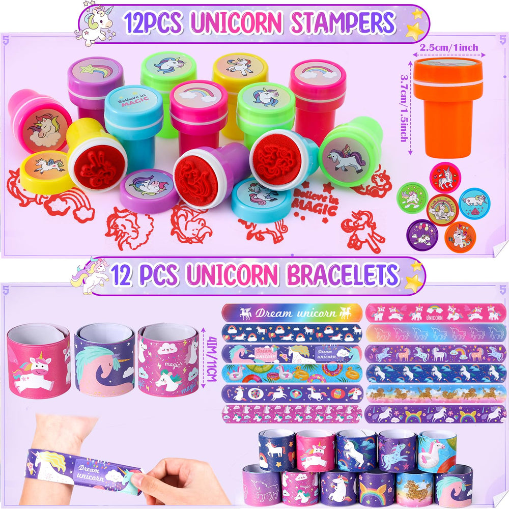 Winrayk unicorn stampers durable plastic tools for stamping