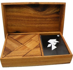 Winshare Logic Tangram Set tiles shown for engaging spatial puzzles and pattern exploration.