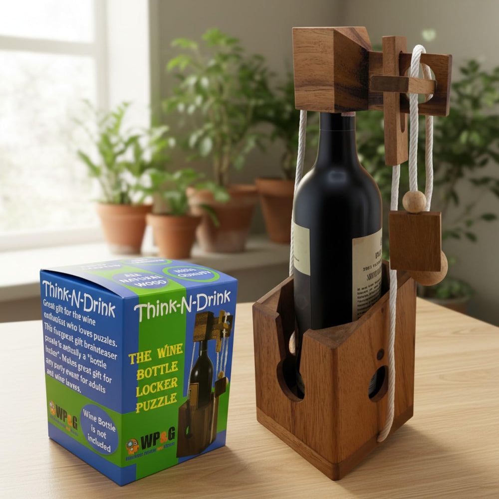 Winshare Think-n-Drink wooden construction conveys premium quality