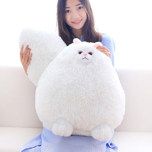 Winsterch giant cat plush, 20-inch cuddle buddy for kids and adults