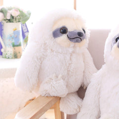 Winsterch sloth soft fur close-up shows plush, cuddly texture.