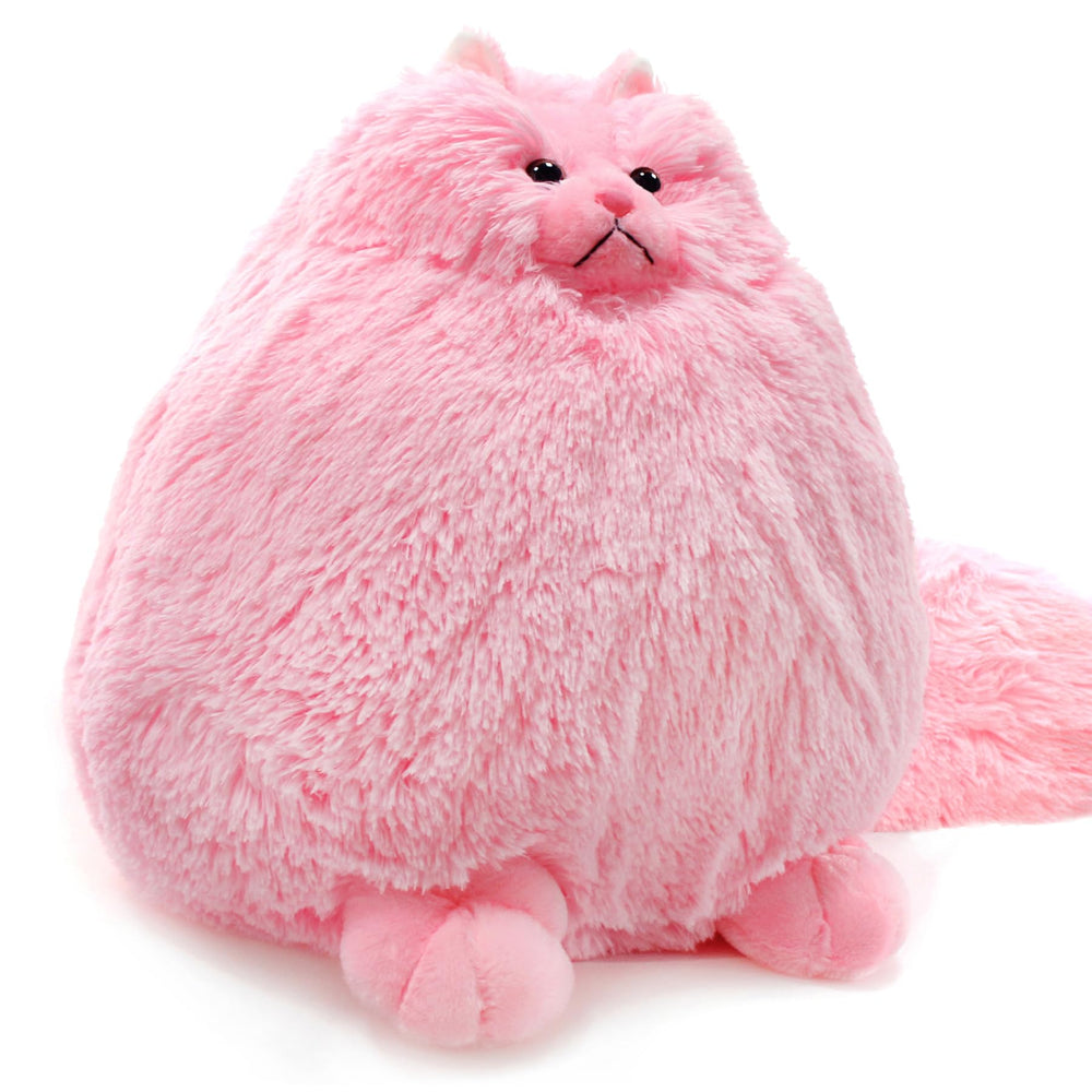 Winsterch soft pink plush fur closeup, showcasing luxuriously soft texture for hugs
