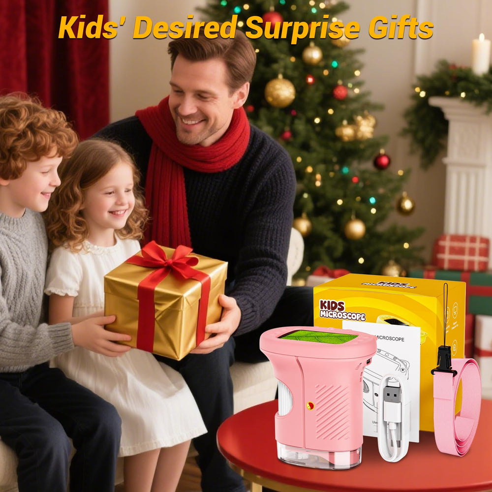 WINWEND gift-ready pink science toy inspires curious young minds.