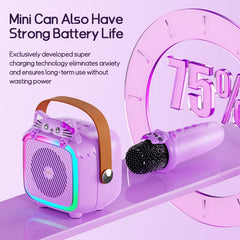 WINWEND karaoke machine TF card with preloaded songs for quick sessions