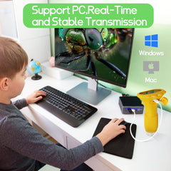 Compact design supports at home or travel learning sessions.