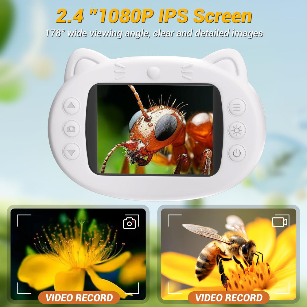 WINWEND pocket microscope magnification range reveals leaf veins and coin patterns