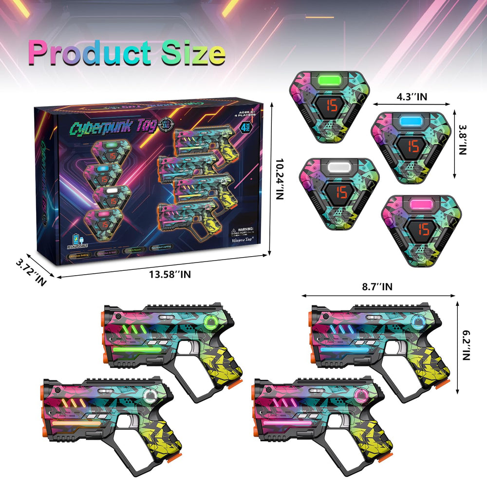 Dual-sided lighting creates a dynamic visual effect during every round.