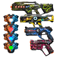 Winyea Tag laser tag vest glows for easy team identification during outdoor challenges.