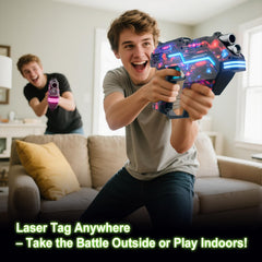 Winyea Tag laser tag long-range shooting up to 150 feet for strategic play.