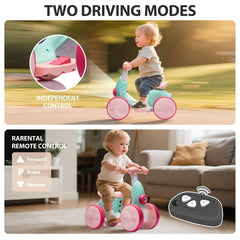 wiqins remote control mode lets parents guide fun rides safely.