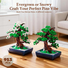Wise Block bonsai building set with modular pieces for a satisfying construction experience.