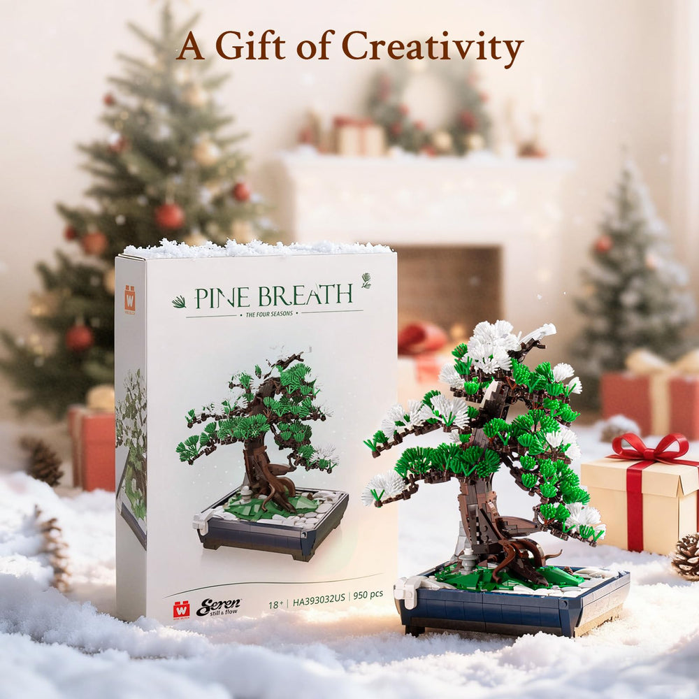 Wise Block Zen-inspired decor elevates home or office with a tranquil centerpiece.